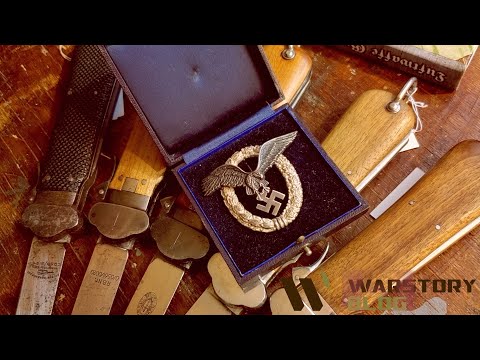 Видео: Немецкий знак пилота Люфтваффе. Цены, виды, за что давали.