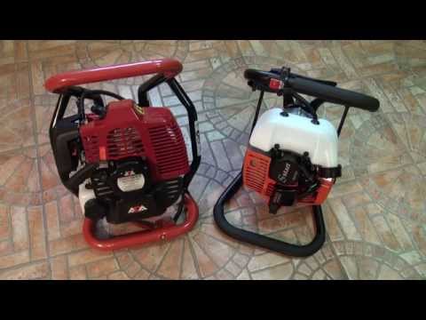 Видео: Сравнение мотобуров  ADA Ground Drill 2  и  HITACHI DA 200E