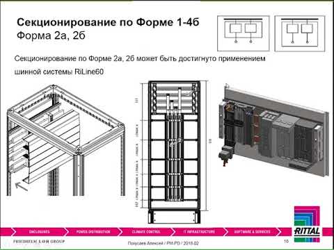 Видео: Вебинар Rittal 5 - “Секционирование до 4б“