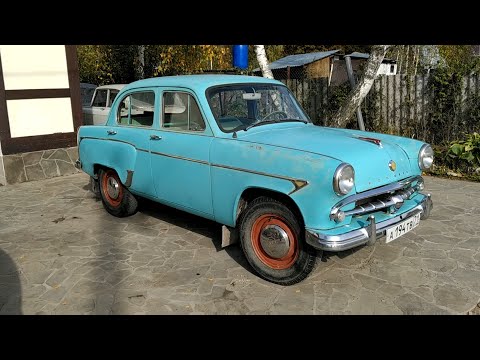 Видео: Москвич-407 1958 г.в. отмываю и ставлю на ход.