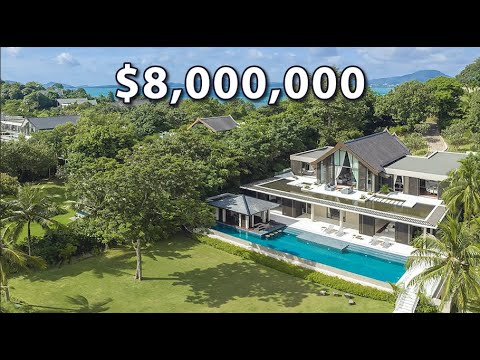 Видео: Экскурсия по РОСКОШНОМУ ОСОБНЯКУ ЗА 8 МИЛЛИОНОВ ДОЛЛАРОВ С ЧАСТНЫМ ПЛЯЖЕМ на Пхукете