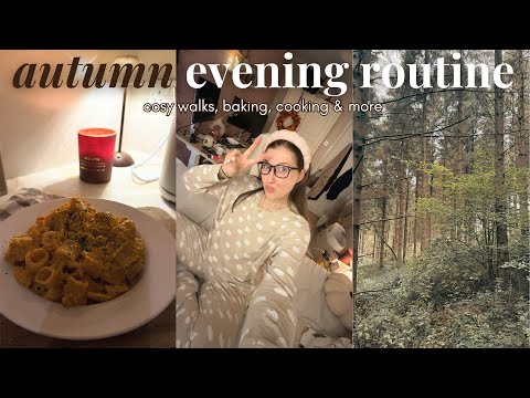 Видео: осенний вечерний распорядок дня 🍂 уютная готовка, уход за собой и выпечка