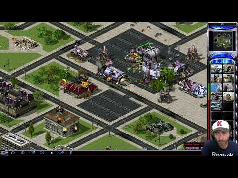 Видео: Red Alert 2 FFA Mayhem! Германия, 8 игроков на карте Power Keg 🔥 | Многопользовательское безумие