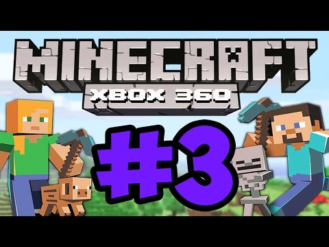 Видео: Minecraft XBOX 360 выживание #3 НАЧАЛО!