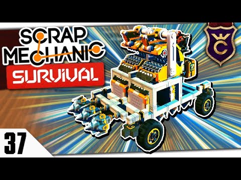 Видео: МОЩНАЯ БУРОВАЯ МАШИНА #37 Scrap Mechanic Survival