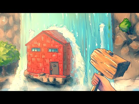 Видео: Застроили Дом под Водопадом в Rust/Раст