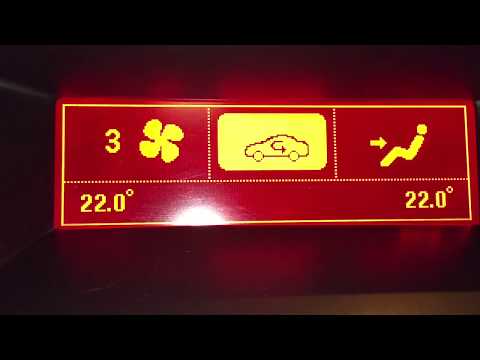 Видео: Про двухзонный климат контроль Opel Astra j.