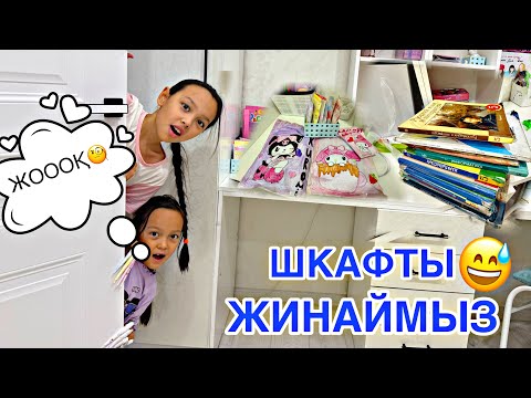 Видео: ШКАФТЫ ЖИНАЙМЫЗ/📚😍КІТАПТАР РЕТТЕЙМІЗ🎥🌿