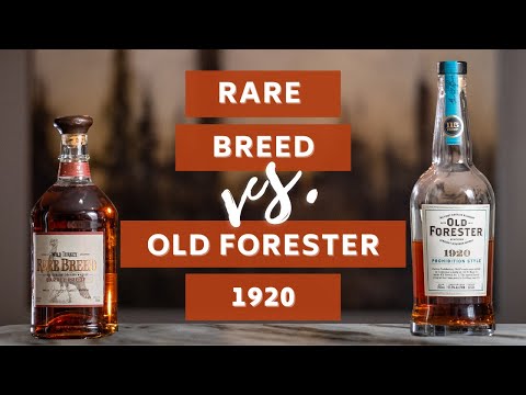 Видео: СЛЕПОЕ СРАВНЕНИЕ Rare Breed и Old Forester 1920 | Какой бюджетный фаворит с высокой крепостью луч...