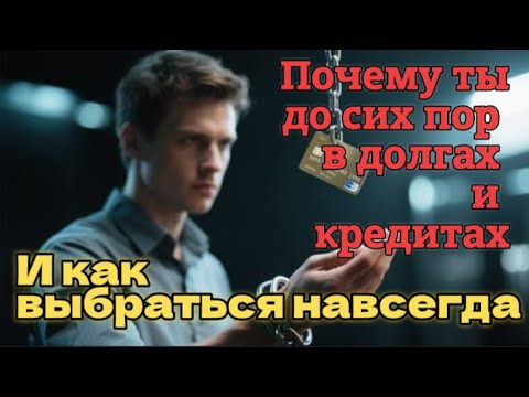 Видео: Почему ты до сих пор в долгах и кредитах — и как выбраться навсегда