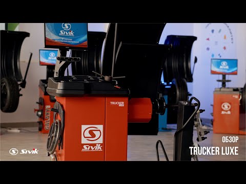 Видео: TRUCKER Luxe - грузовой балансировочный станок от SIVIK