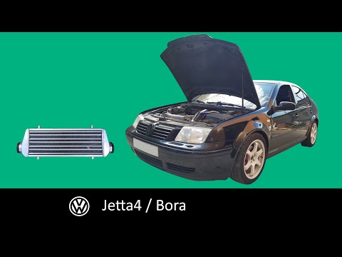 Видео: Комплект пайпинга для фронтального интеркулера 1.8t  VW Jetta4 (Bora)