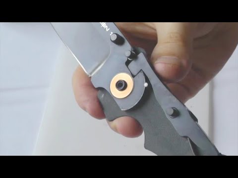 Видео: Нож Cold Steel Recon 1 Tri-Ad Lock разборка + тюнинг