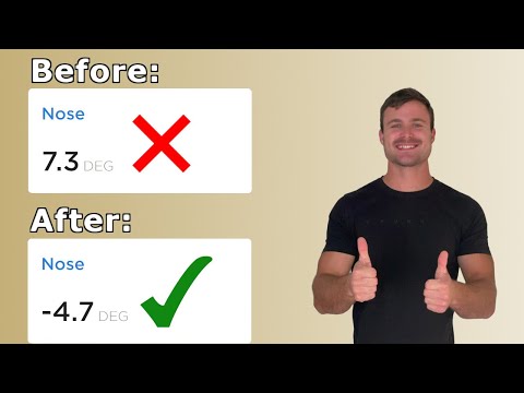 Видео: Это новое упражнение помогло мне избавиться от проблем с углом наклона носа | Полное руководство