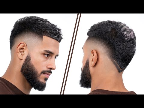 Видео: Урок по созданию безупречной текстурированной стрижки «ирокез» с эффектом плавного перехода!