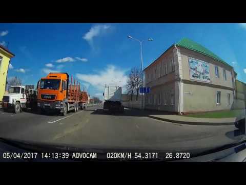 Видео: дер.Забродье-Молодечно-Минск 05-04-2017 (timelapse 4x)