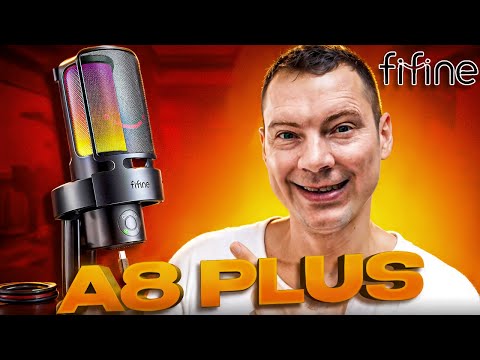 Видео: USB микрофон FIFINE A8 PLUS. Заявка на лидерство в классе?