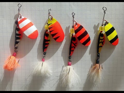 Видео: Супер уловистые самодельные вертушки.  часть 1 лепесток