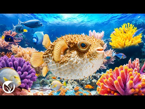 Видео: Успокаивающая музыка для глубокого расслабления 🐠 Откройте для себя красоту подводного мира