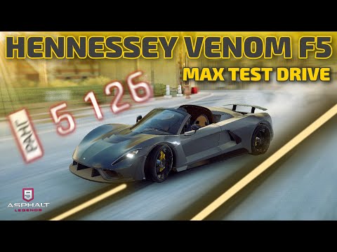Видео: Asphalt 9 : НОВЫЙ ТОП В S КЛАСС, НО НЕ ДЛЯ НАС ! Тест-драйв золотого Hennessey Venom F5 (Ранг 5126)👑