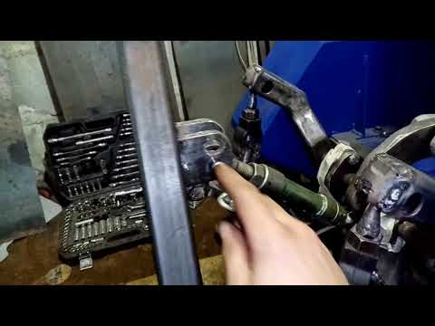 Видео: Самодельная навеска на самодельный мини трактор часть 2