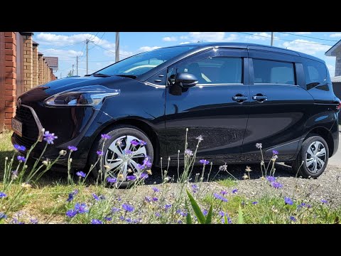 Видео: Группа Toyota Sienta 2,#Трансформация второго ряда сидений. #Замеры объёма.Toyota Sienta 5 мест.