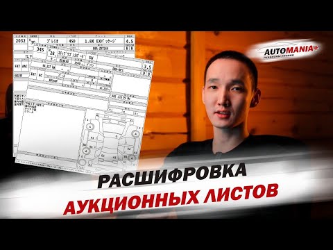 Видео: Как правильно читать аукционный лист?