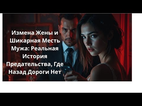Видео: Измена Жены и Шикарная Месть Мужа: Реальная История Предательства, Где Назад Дороги Нет
