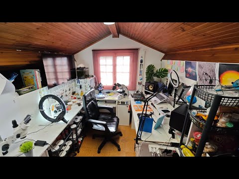 Видео: #4 МОЯ ЛАБОРАТОРИЯ И НОВЫЙ МИКРОСКОП LEVENHUK MED45B