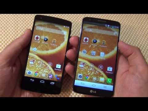 Видео: Сравнение LG Nexus 5 и LG G2 (подробно и чётко) / от Арстайл /