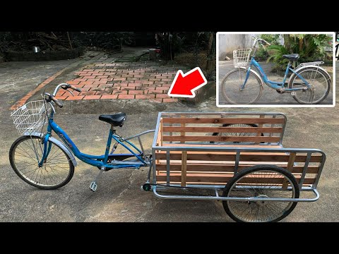 Видео: Top-Notch Innovation: Как умелый мастер построил грузовой велосипед!