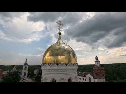Видео: Николо-Сольбинский женский монастырь с высоты птичьего полёта.