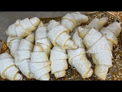 Видео: Рогалики🥐 самые вкусные рогалики🥐 delicious🥐 shirin rogaliklar