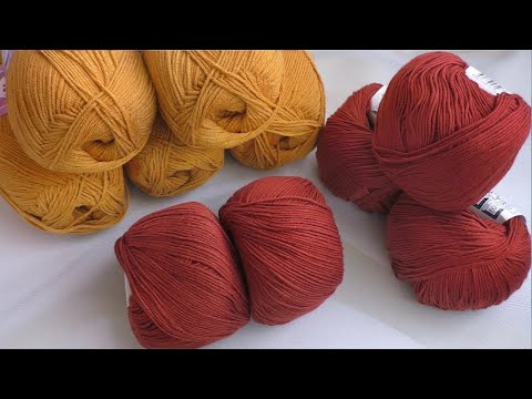 Видео: Новые для меня оттенки пряжи. Посылка от Yarn21.ru. с очень красивыми моточками.