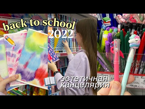 Видео: ЭСТЕТИЧНАЯ КАНЦЕЛЯРИЯ / BACK TO SCHOOL 2022 📝 Покупаю Канцелярию