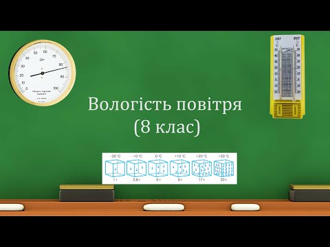 Видео: Вологість повітря (8 клас)