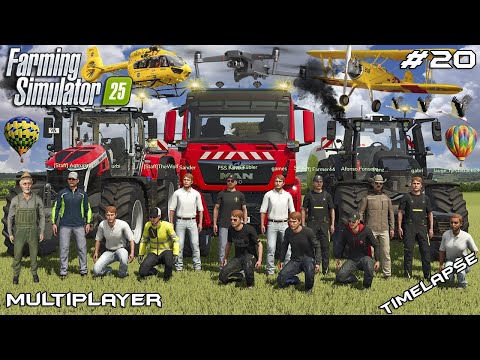 Видео: ПРЕССОВАНИЕ И ПРОДАЖА 1000 ТЮКОВ ТРАВЫ | Ферма Oak Bridge | Farming Simulator 25 Многопользовател...