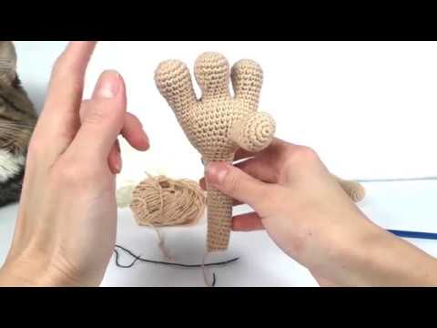 Видео: Буба домовенок. Буба. Мастер класс.  (Урок 2. Ручки)