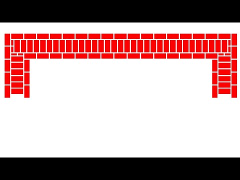 Видео: Кладка 2 кирпича