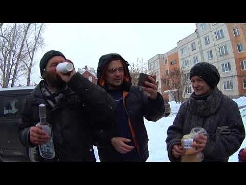 Видео: один день среди бомжей/  багажник и дамы 1 серия (18+)