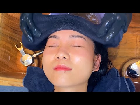 Видео: ASMR Спа для густых волос, Hair wash, Scalp Massage