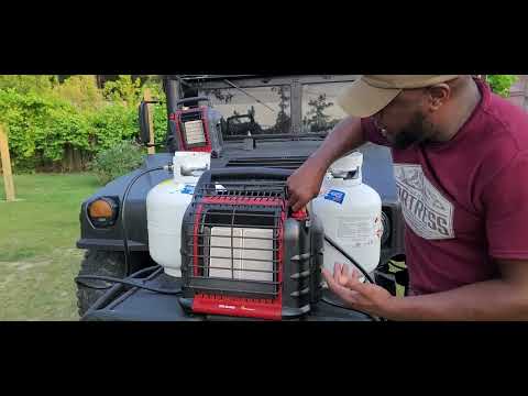 Видео: ПОДКЛЮЧАЮ ДВА 20-ФУНТОВЫХ БАЛЛОНА С ПРОПАНОМ К МОЕМУ ОБОГРЕВАТЕЛЮ BIG BUDDY!