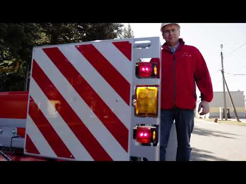 Видео: Низкорамный полуприцеп с разнесенными осями | Обзор рестайлинговой модели 9942L4