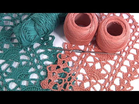 Видео: Простая и Нежная ЛЕНТА крючком/Вяжется быстро, смотрится интересно/Милое Ленточное Кружево