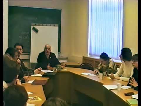 Видео: Давыдов Ю.Н. Цикл лекций по истории социологии и общей социологической теории. Связь предметов