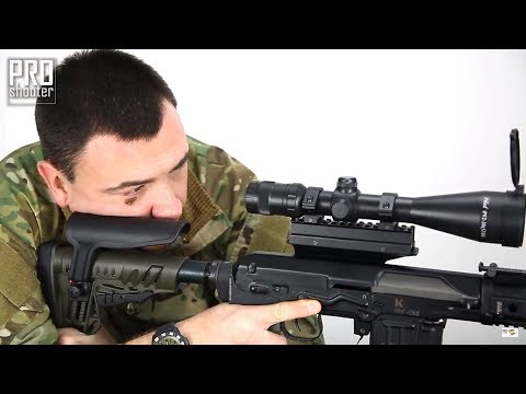 Видео: Телескопический приклад на СВД