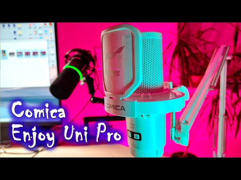 Видео: Comica Enjoy Uni Pro. Сравнение с Maono PD200X