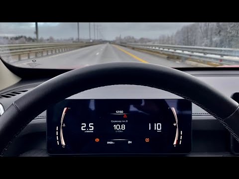 Видео: Такого я НЕ ожидал! Расход GWM Poer KingKong на 120, 110, 100, 90 и 80 км/ч