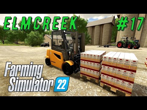 Видео: FS 22 - Купил Мини погрузчик и прицепы - Фермер в ELMCREEK # 17