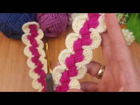 Видео: Отличная идея! ♡▪︎ Очень простая тунисская резинка для волос, модель ручки для сумки, видео онлай...